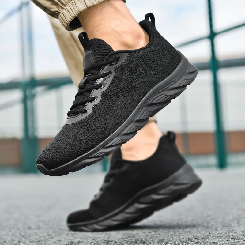MUSNODO Slip Resistant, Abrasion Resistant, Lightweight Low Top Casual Running Shoes Men's-12