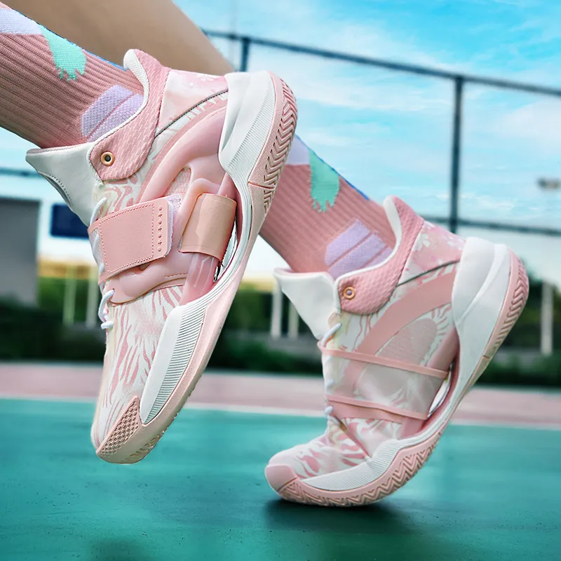 MUSNODO Rebound Reflective With High Visibility High Top Basketball Shoes Unisex-22