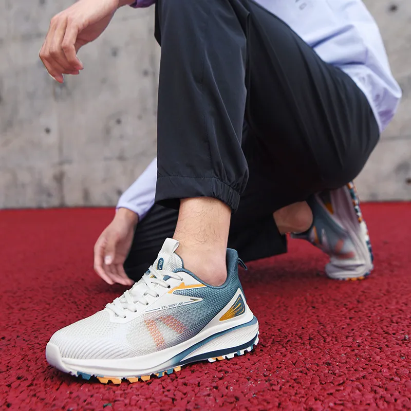 MUSNODO Slip Resistant, Breathable, Lightweight Low Top Casual Physical Fitness Test Physical Exam Running Shoes Unisex-20