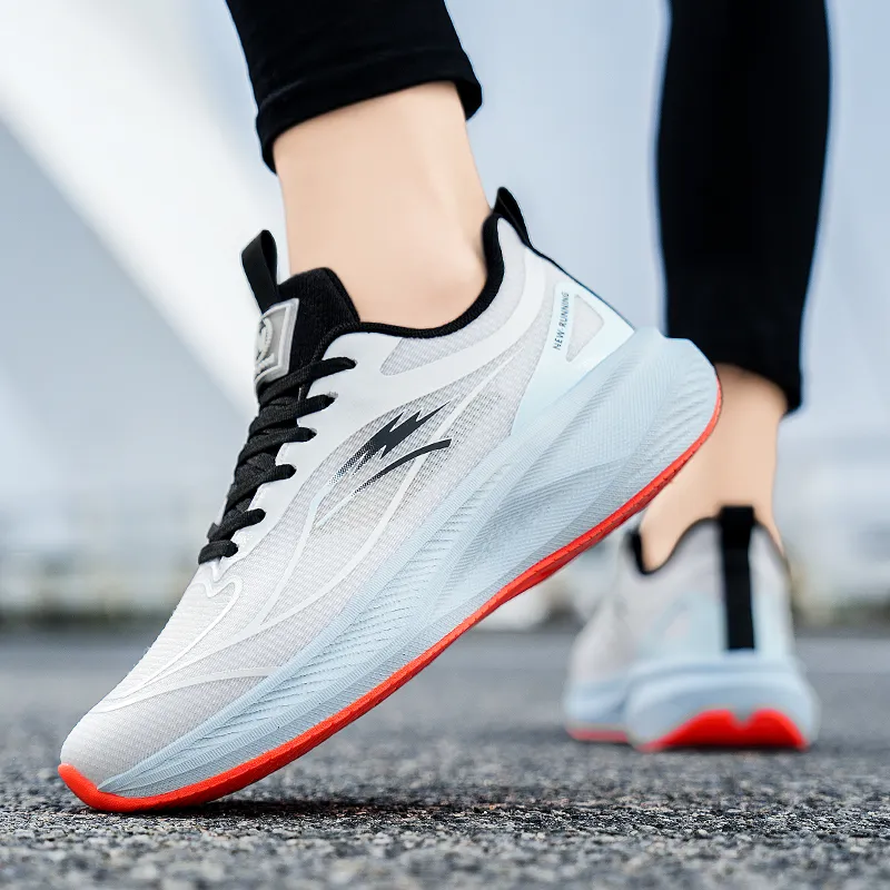 MUSNODO Shock Absorbers With Slip Resistant Features Low Top Casual Running Shoes Men's-11