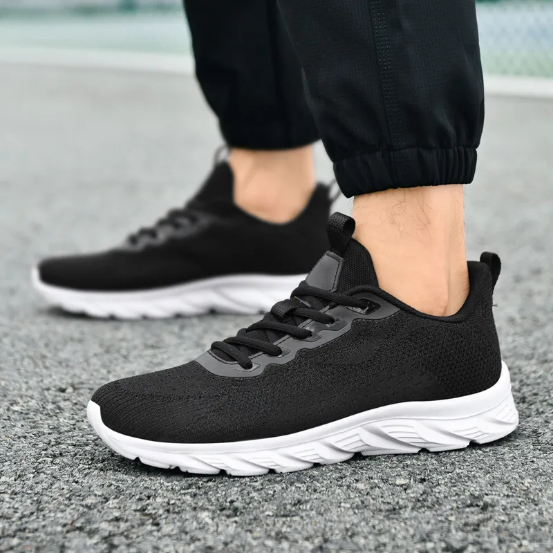 MUSNODO Slip Resistant, Abrasion Resistant, Lightweight Low Top Casual Running Shoes Men's-5