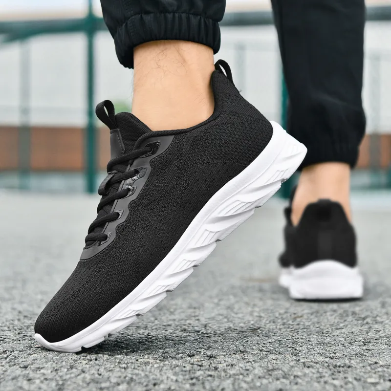 MUSNODO Slip Resistant, Abrasion Resistant, Lightweight Low Top Casual Running Shoes Men's-4