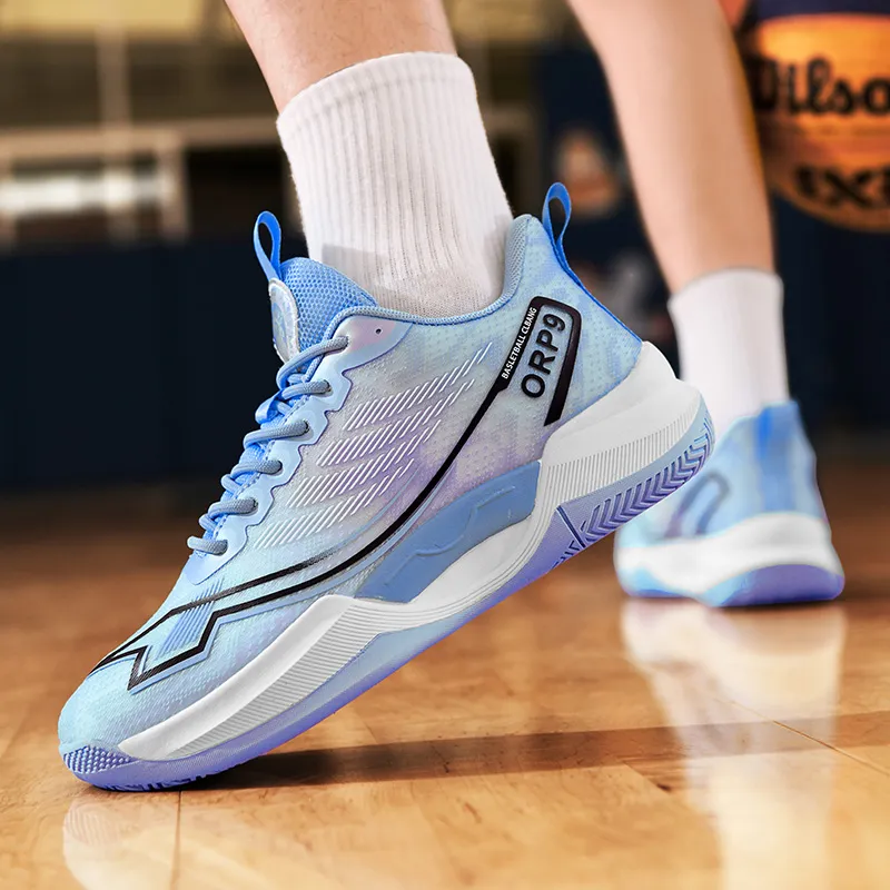 MUSNODO Cushioning Abrasion Resistant Breathable Low Top Basketball Shoes Unisex-6