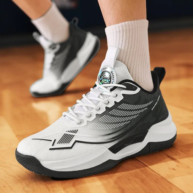 MUSNODO Cushioning Abrasion Resistant Breathable Low Top Basketball Shoes Unisex-11
