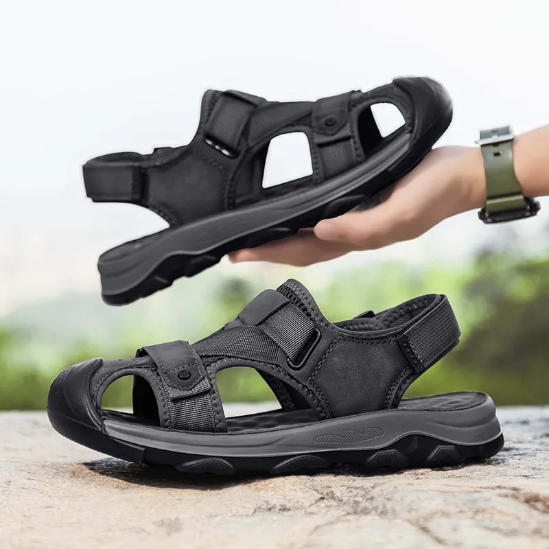 MUSNODO Anti Slip Wear Resistant River Trekking Shoes Men's-4