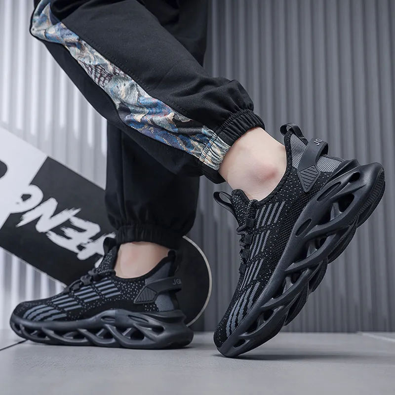 MUSNODO Shock Absorbing, Non Slip, Wear Resistant, Breathable And Lightweight Low Top Running Shoes Men's-2