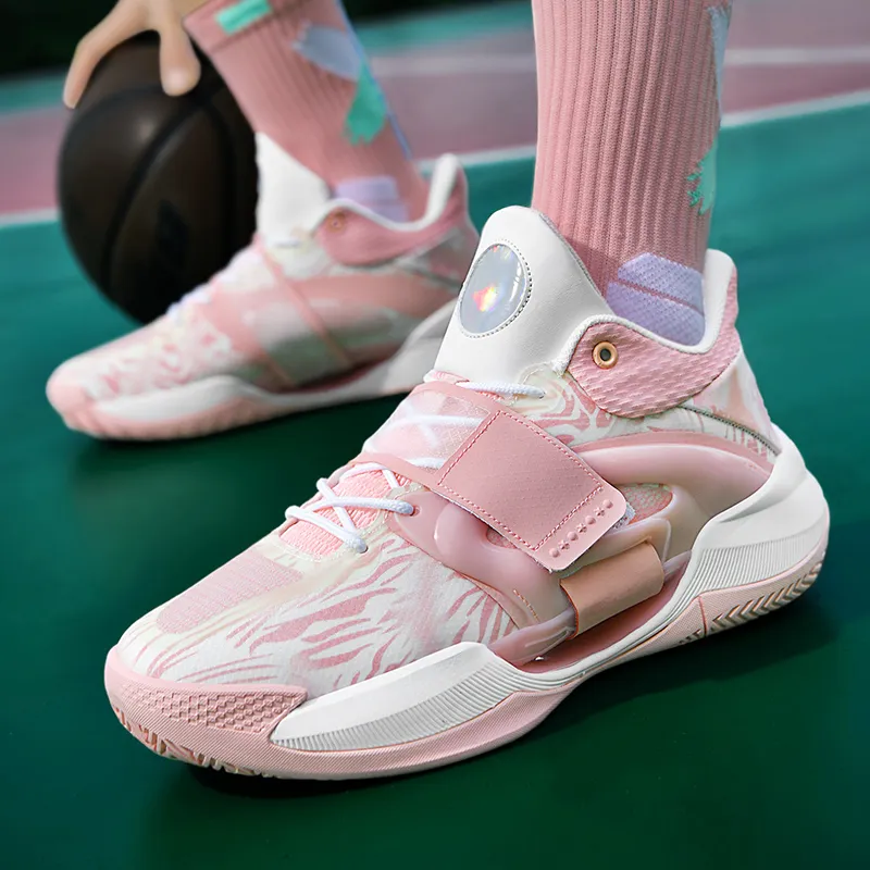 MUSNODO Rebound Reflective With High Visibility High Top Basketball Shoes Unisex-19