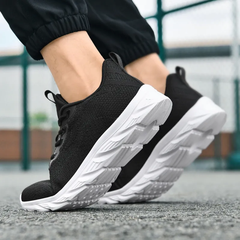 MUSNODO Slip Resistant, Abrasion Resistant, Lightweight Low Top Casual Running Shoes Men's-6