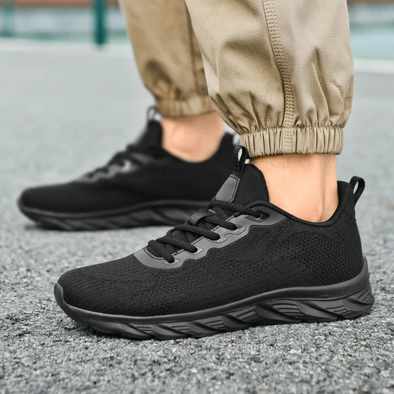 MUSNODO Slip Resistant, Abrasion Resistant, Lightweight Low Top Casual Running Shoes Men's-11