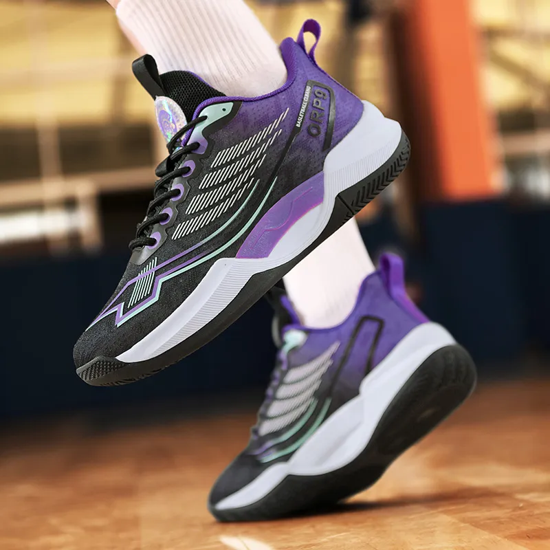 MUSNODO Cushioning Abrasion Resistant Breathable Low Top Basketball Shoes Unisex-16