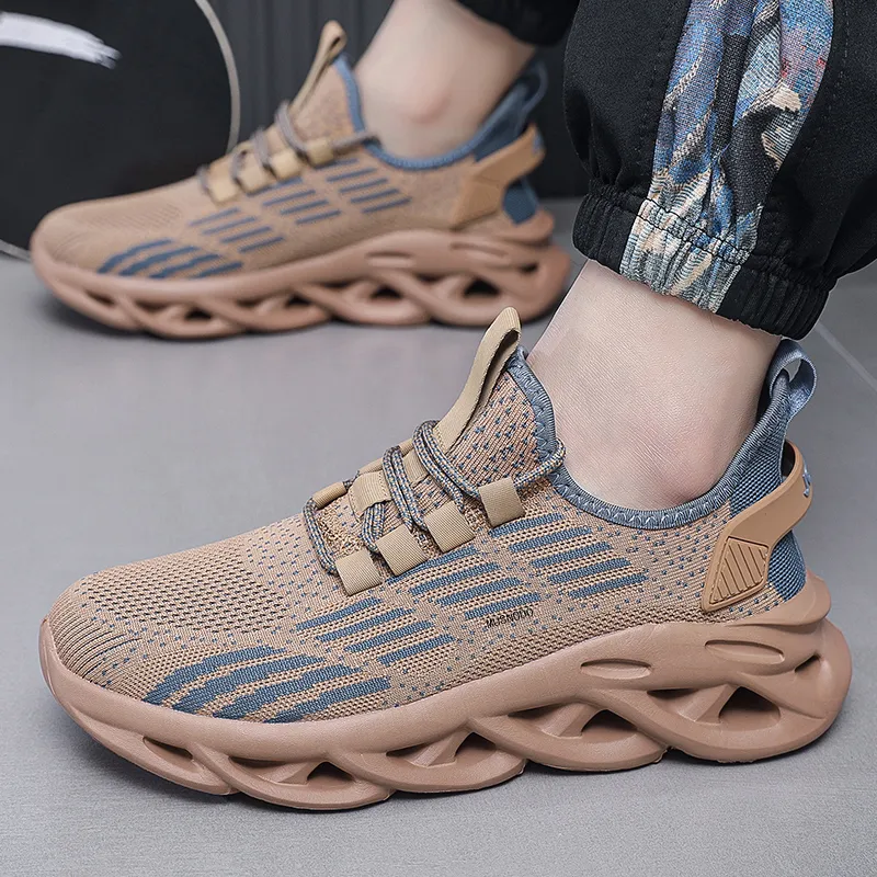 MUSNODO Shock Absorbing, Non Slip, Wear Resistant, Breathable And Lightweight Low Top Running Shoes Men's-7