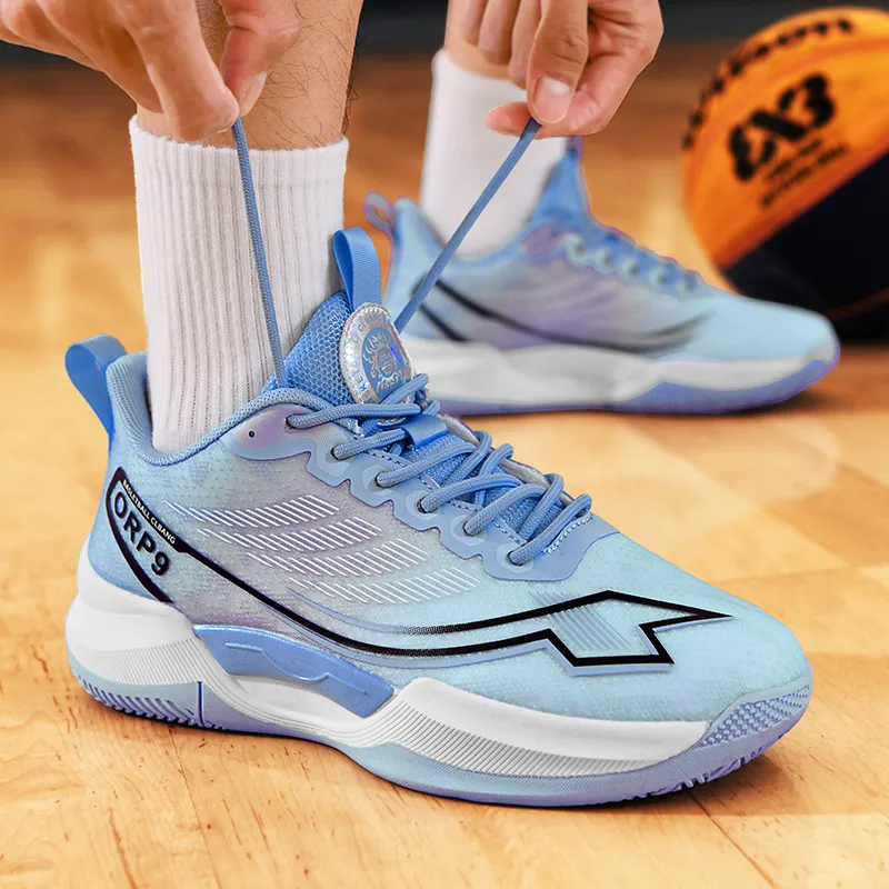 MUSNODO Cushioning Abrasion Resistant Breathable Low Top Basketball Shoes Unisex-5