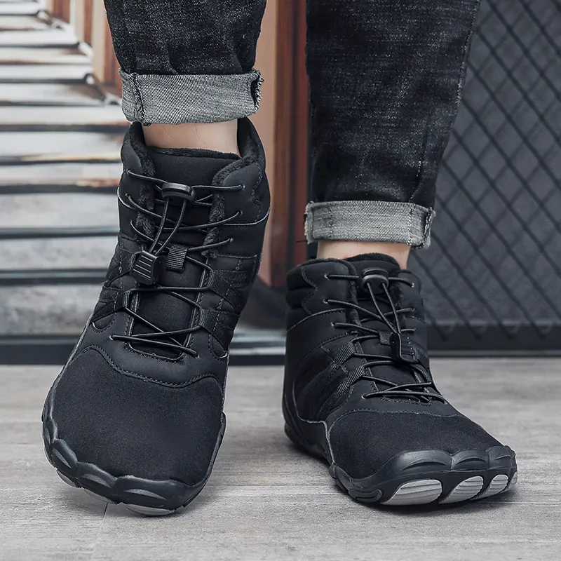 MUSNODO Ankle Boots Low Heel Unisex-3
