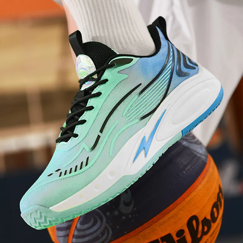 MUSNODO Shock Absorbers With Slip Resistant And Abrasion Resistant Properties Low Top Basketball Shoes Unisex-7