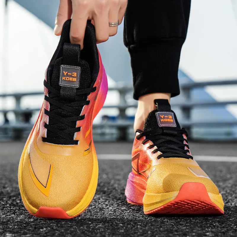 MUSNODO Shock Absorbing, Non Slip, Wear Resistant, Breathable And Lightweight Low Top Running Shoes Unisex-10