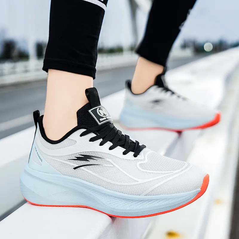 MUSNODO Shock Absorbers With Slip Resistant Features Low Top Casual Running Shoes Men's-10