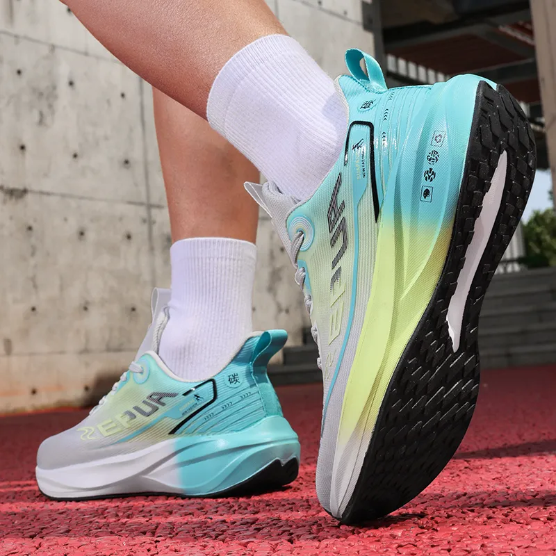 MUSNODO Cushioning, Slip Resistant, And Abrasion Resistant Low Top Casual Sprint Running Shoes Men's-4