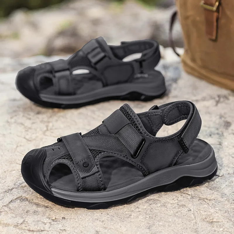 MUSNODO Anti Slip Wear Resistant River Trekking Shoes Men's-3