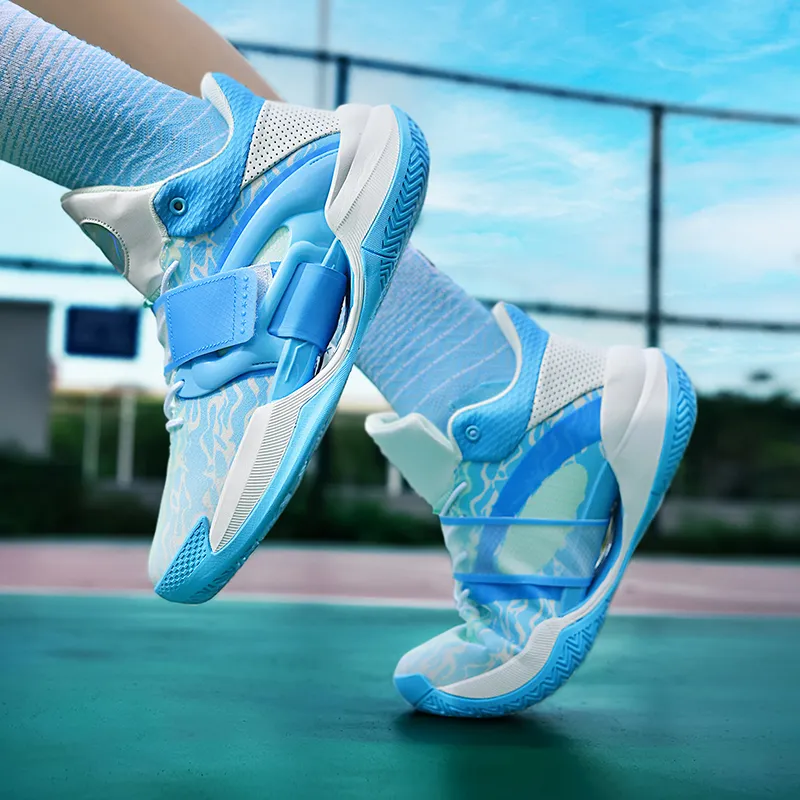 MUSNODO Rebound Reflective With High Visibility High Top Basketball Shoes Unisex-7