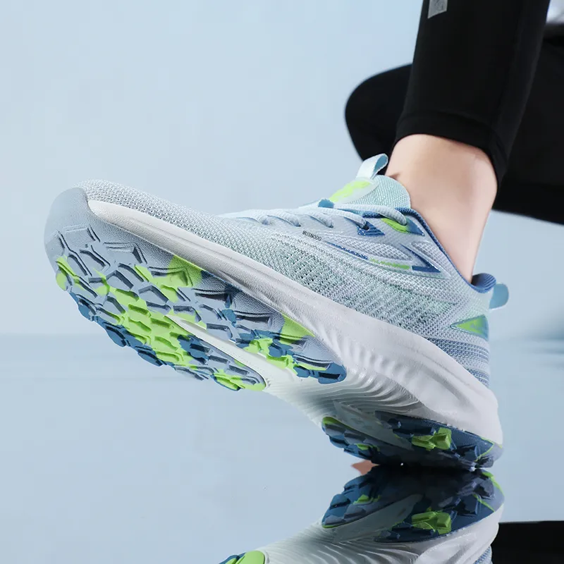MUSNODO Shock Absorbing, Non Slip, Wear Resistant, Breathable And Lightweight Low Top Running Shoes Men's-4
