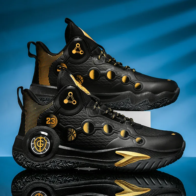MUSNODO Shock Absorbers With Slip Resistant And Abrasion Resistant Properties Low Top Basketball Shoes Unisex Black-4