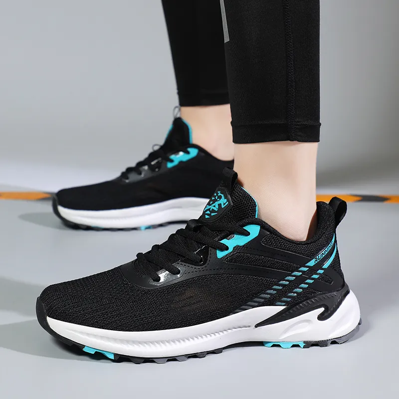 MUSNODO Shock Absorbing, Non Slip, Wear Resistant, Breathable And Lightweight Low Top Running Shoes Men's-2