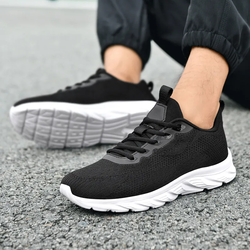 MUSNODO Slip Resistant, Abrasion Resistant, Lightweight Low Top Casual Running Shoes Men's-3