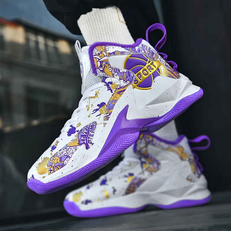 MUSNODO Abrasion Resistant Thermal Rebound High Top Basketball Shoes Unisex-21