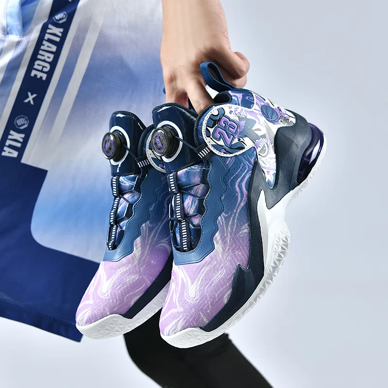 MUSNODO Cushioning, Slip Resistant, Abrasion Resistant, Breathable, Coverage, Rebound Mid Top Basketball Shoes Unisex-14