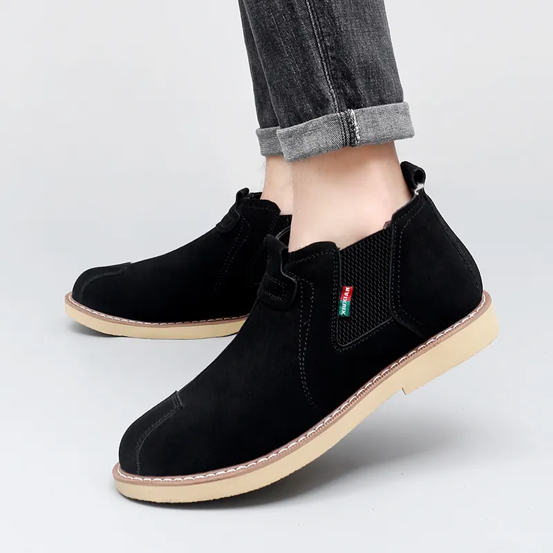 MUSNODO Ankle Length Chelsea Boots Unisex-5