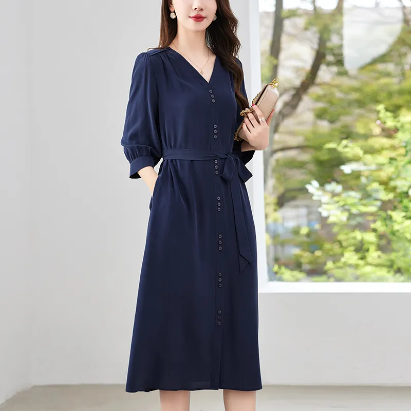 To The West Long Sleeved Dresses Women's-4