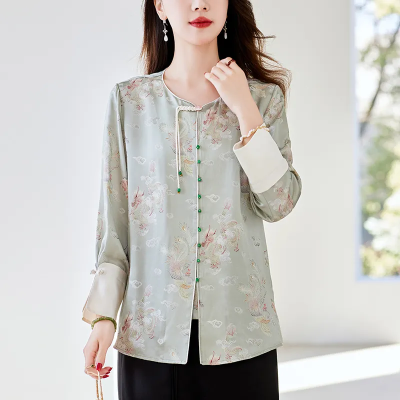 To The West Shirt Women's Green-2