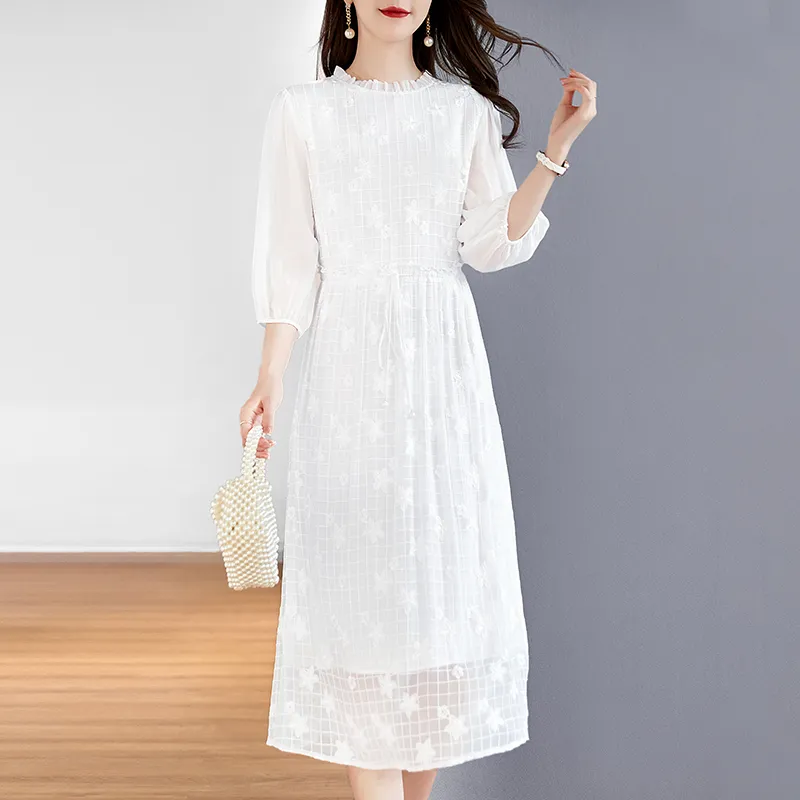 To The West Long Sleeved Dresses Women's-3