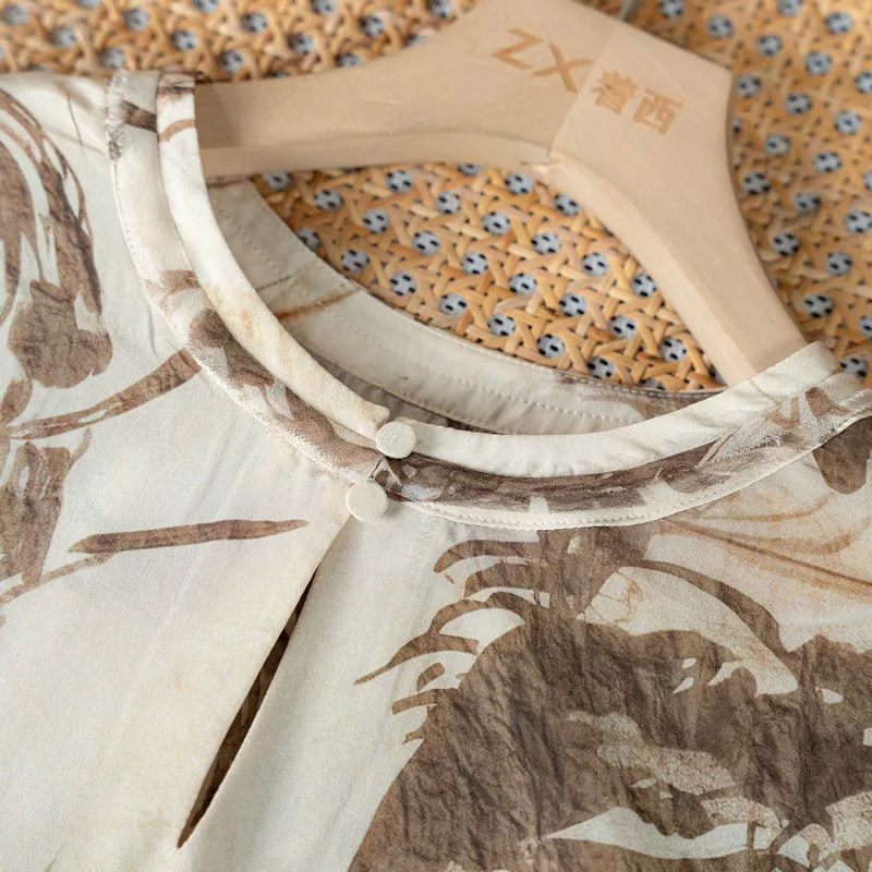 To The West Shirt Women's Coffee-3