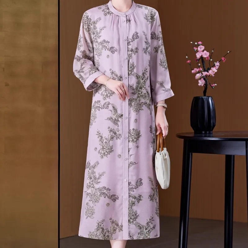 To The West Long Sleeved Dress Women's-2