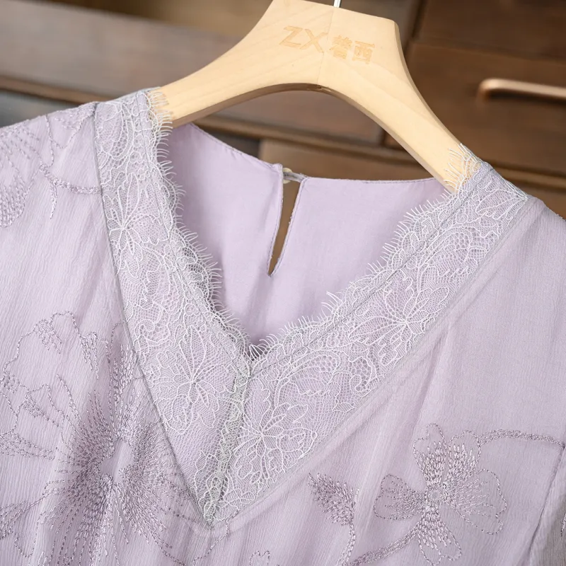 To The West Short Sleeved Dress Women's-3