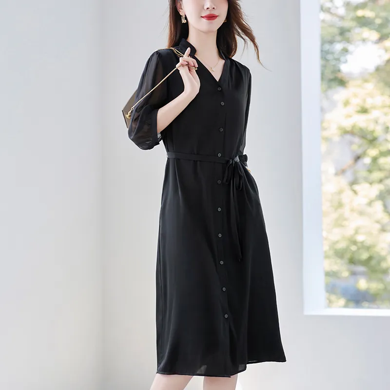 To The West Long Sleeved Dresses Women's-1