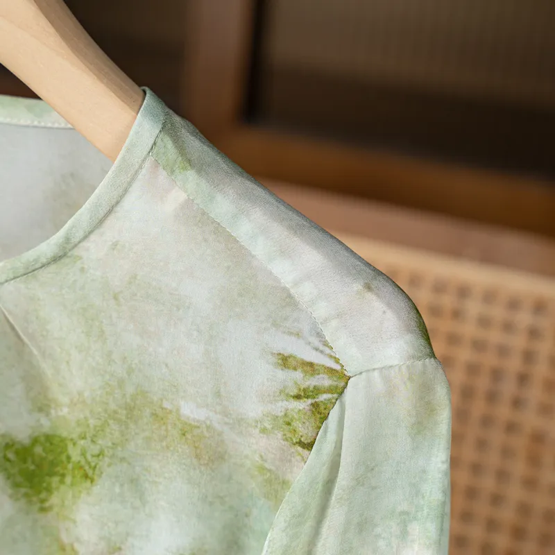 To the west Shirts Women's Green-6