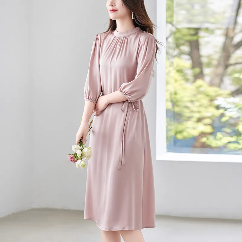 To The West Long Sleeved Dresses Women's-1
