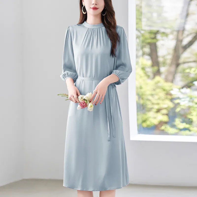 To The West Long Sleeved Dresses Women's-14