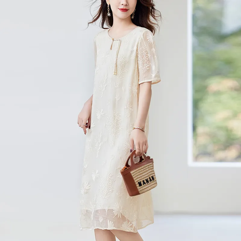 To The West Short Sleeved Dresses Women's-2