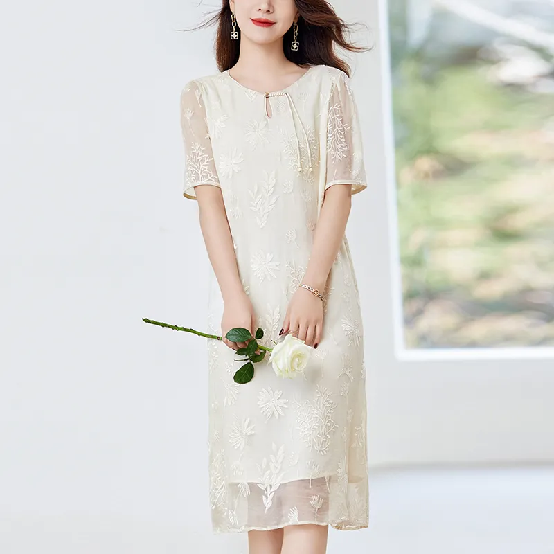 To The West Short Sleeved Dresses Women's-5