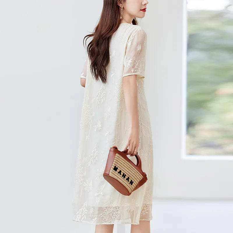 To The West Short Sleeved Dresses Women's-6