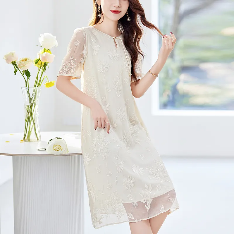 To The West Short Sleeved Dresses Women's-4