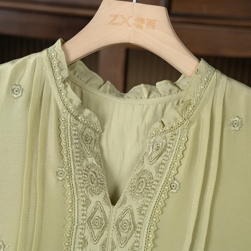 To The West Short Sleeved Dress Women's-3