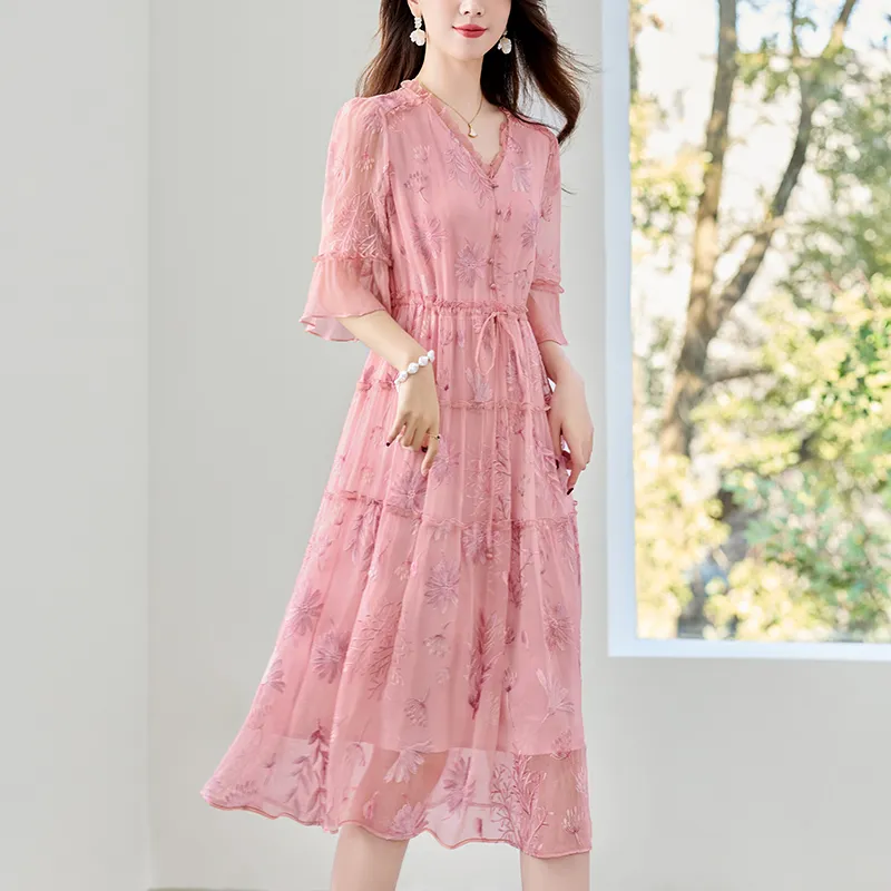 To The West Long Sleeved Dresses Women's-3