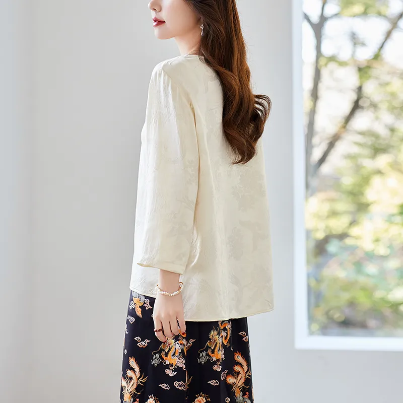 To The West Shirt Women's Champagne Gold-4