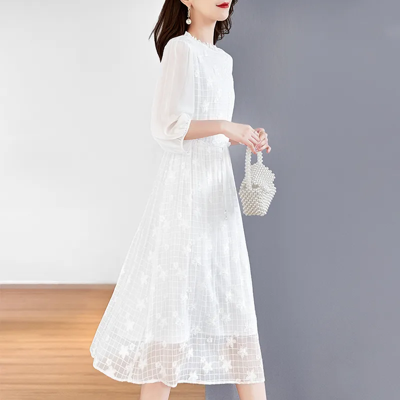 To The West Long Sleeved Dresses Women's-6