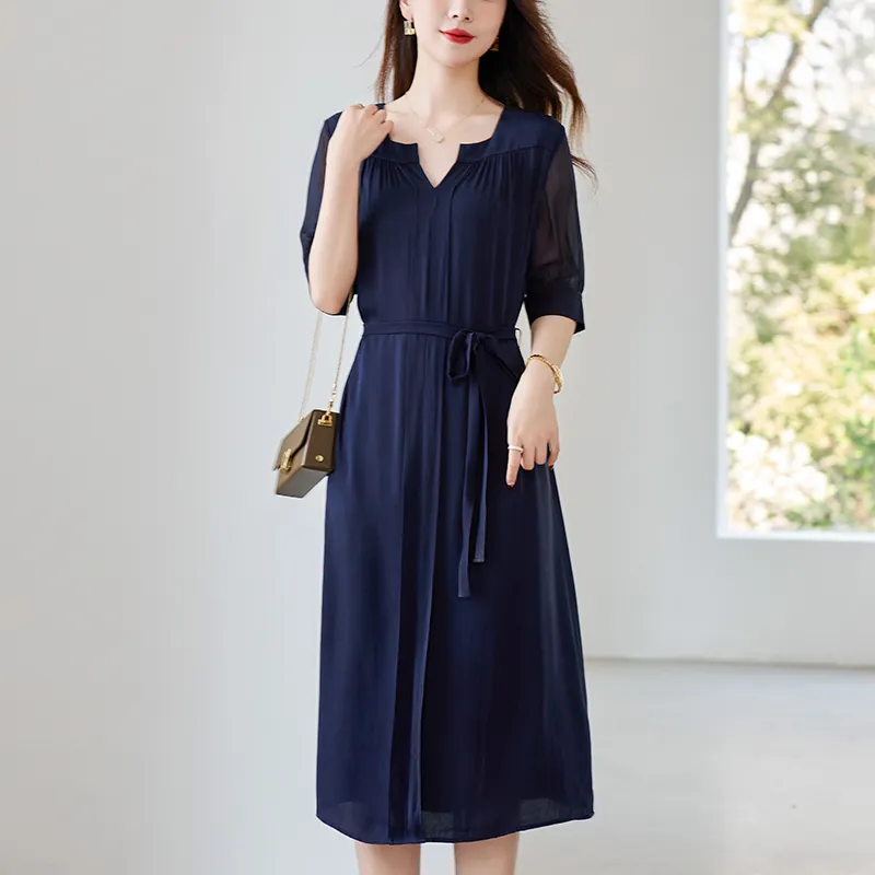 To The West Short Sleeved Dresses Women's-1