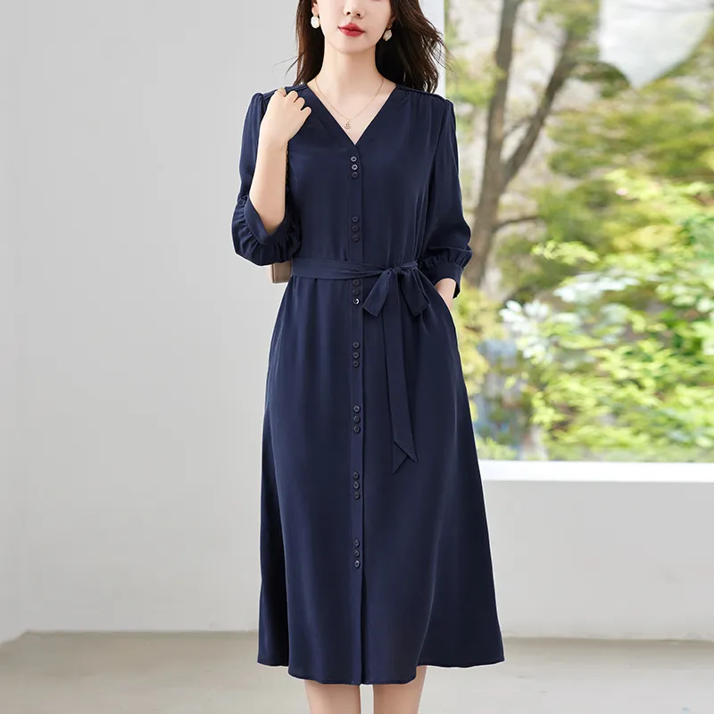 To The West Long Sleeved Dresses Women's-3